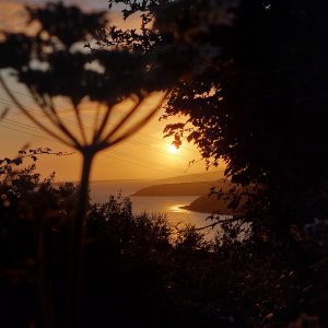 Dorset sunset - Littlesea 23/06/22